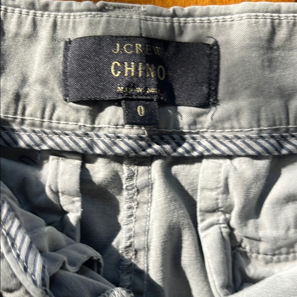 J. Crew Gray Cargo Shorts with Lightweight Fabric - Picture 2 of 3